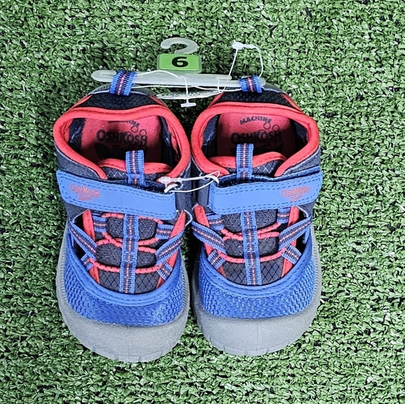 OSHKOSH B'GOSH | 'PAUL' BUMPER TOE SANDALS - NWT! - Picture 4 of 11